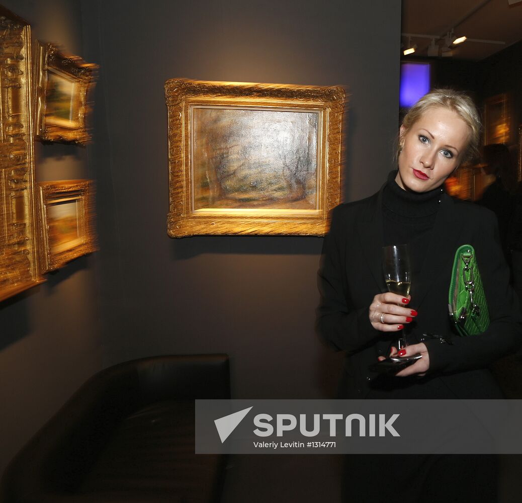 Opening of 6th Moscow World Fine Art Fair