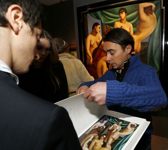 Opening of 6th Moscow World Fine Art Fair