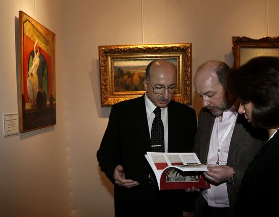 Opening of 6th Moscow World Fine Art Fair