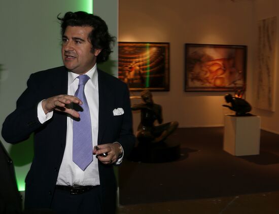 Opening of 6th Moscow International Fine Arts Salon