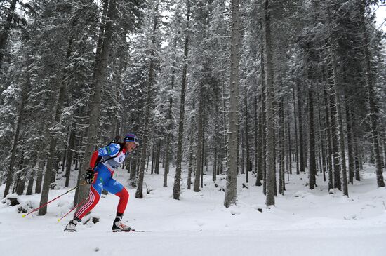 Women's sprint at Biathlon World Cup third stage