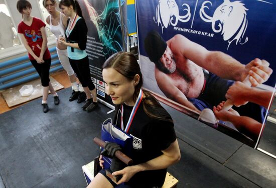 Women's mas-wrestling tournament