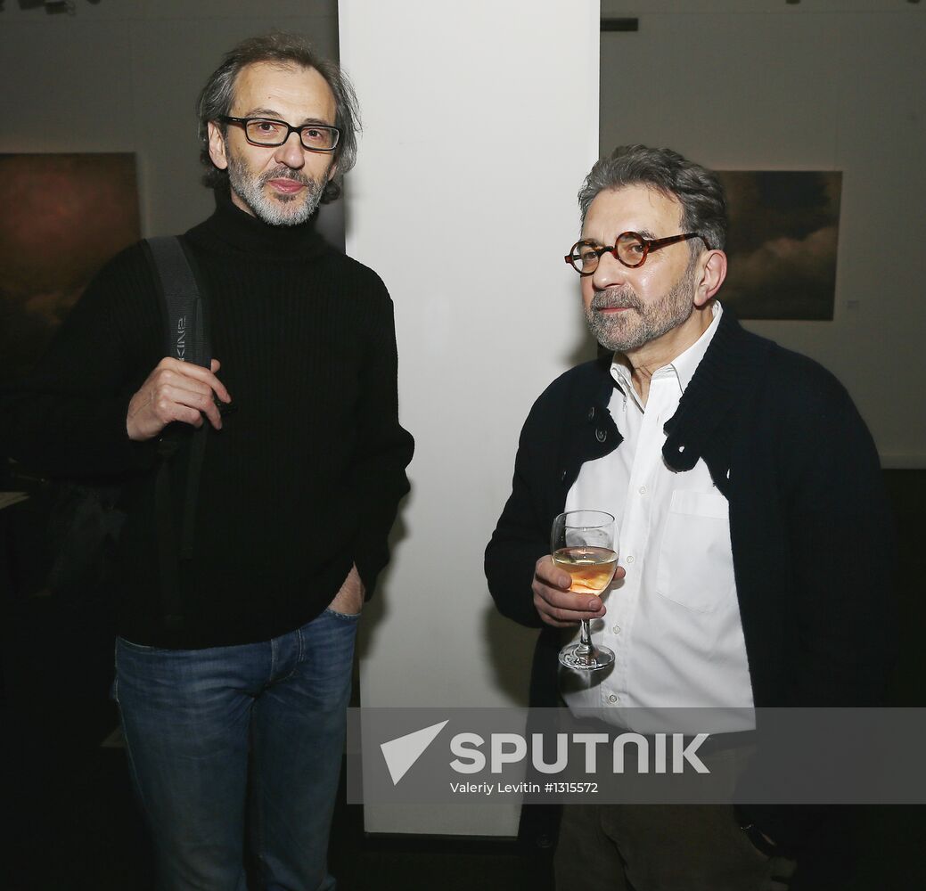 Opening of Alexandra Vertinskaya's exhibition "Partly Cloudy"