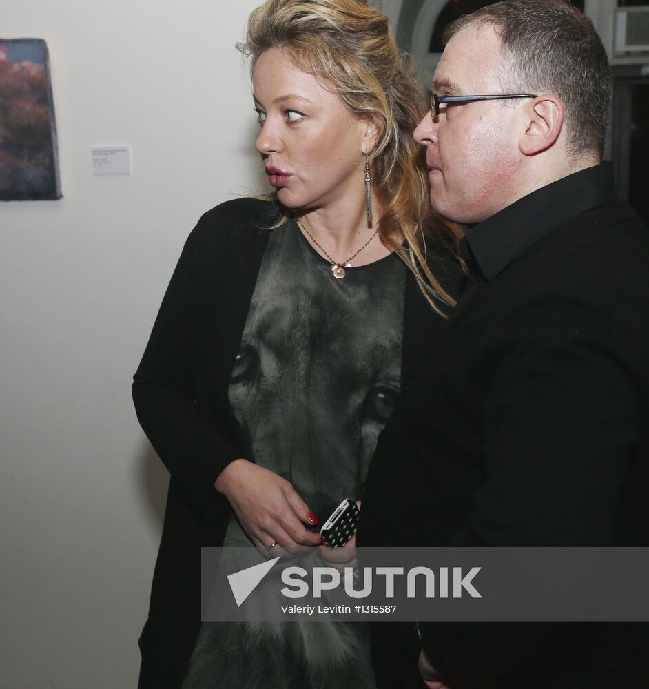 Opening of Alexandra Vertinskaya's exhibition "Partly Cloudy"