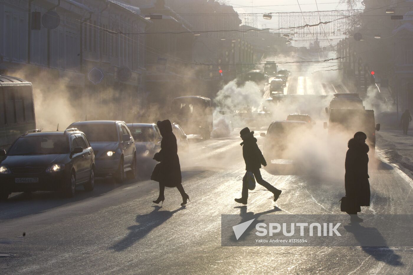Russian regions hit by severe frosts