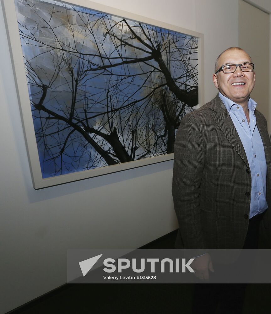 Opening of Alexandra Vertinskaya's exhibition "Partly Cloudy"
