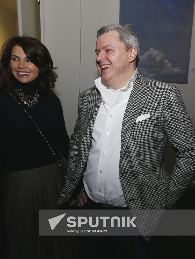 Opening of Alexandra Vertinskaya's exhibition "Partly Cloudy"