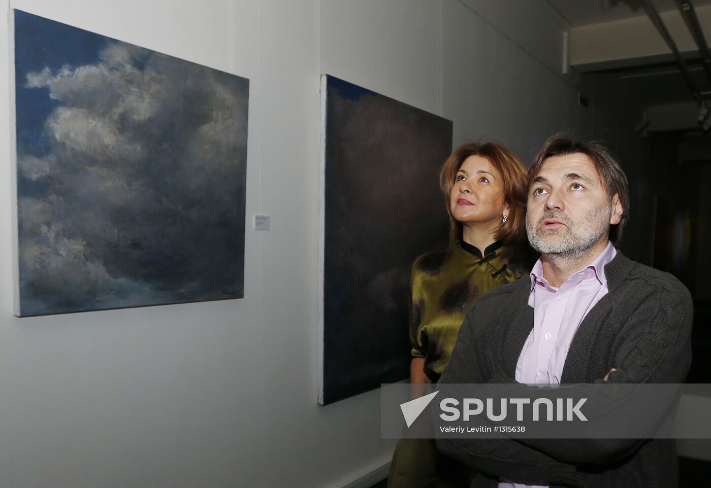 Opening of Alexandra Vertinskaya's exhibition "Partly Cloudy"
