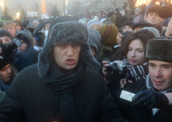 Freedom march in Moscow