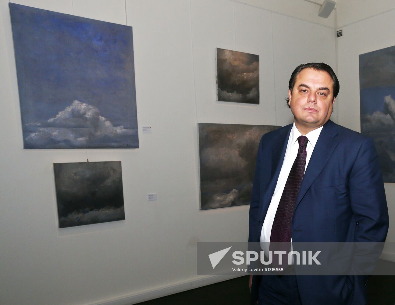 Opening of Alexandra Vertinskaya's exhibition "Partly Cloudy"