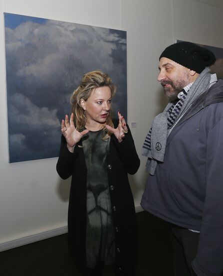 Opening of Alexandra Vertinskaya's exhibition "Partly Cloudy"