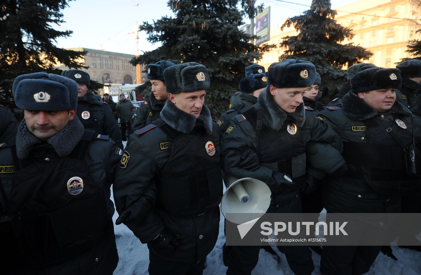 Freedom march in Moscow