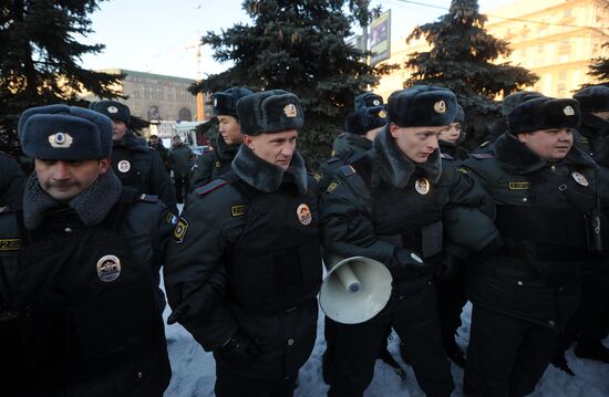 Freedom march in Moscow