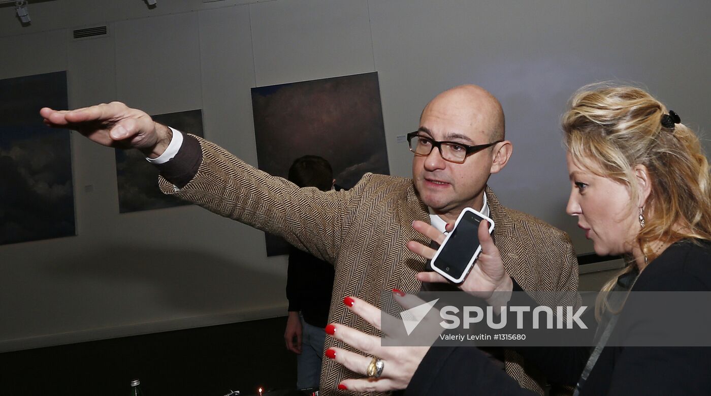 Opening of Alexandra Vertinskaya's exhibition "Partly Cloudy"