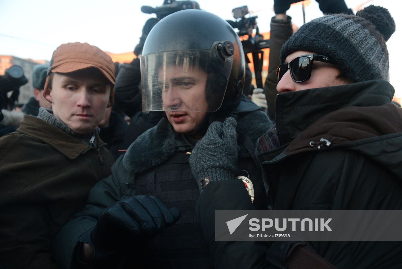 Freedom march in Moscow