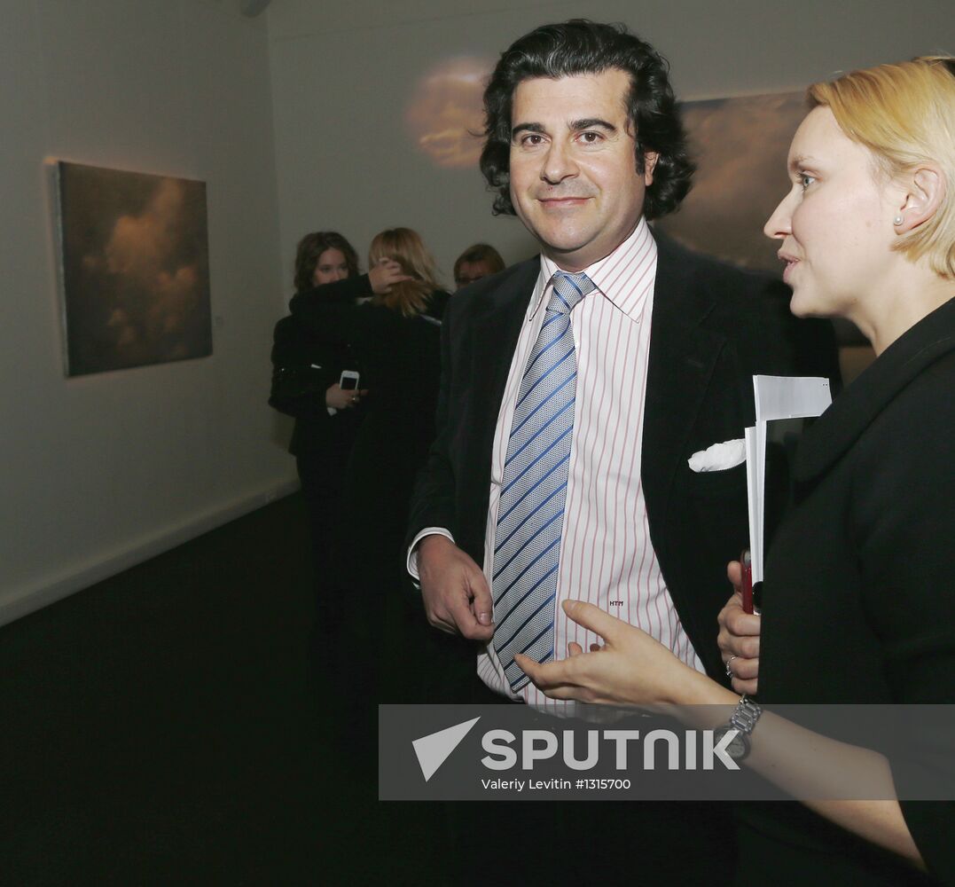 Opening of Alexandra Vertinskaya's exhibition "Partly Cloudy"