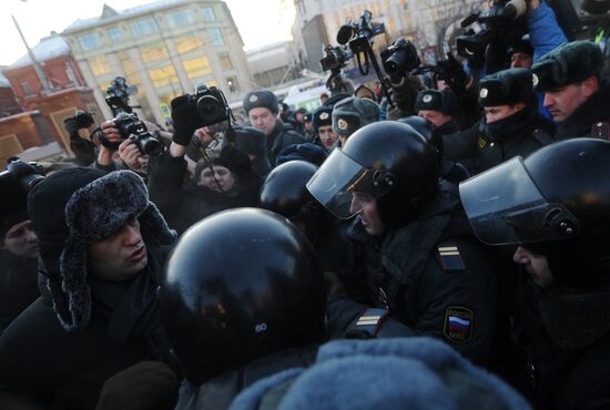 Freedom march in Moscow