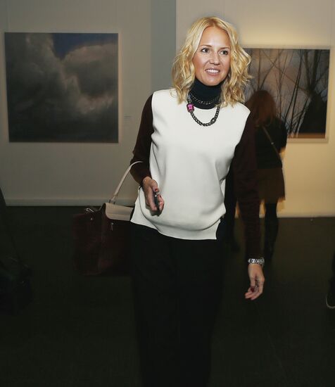 Opening of Alexandra Vertinskaya's exhibition "Partly Cloudy"