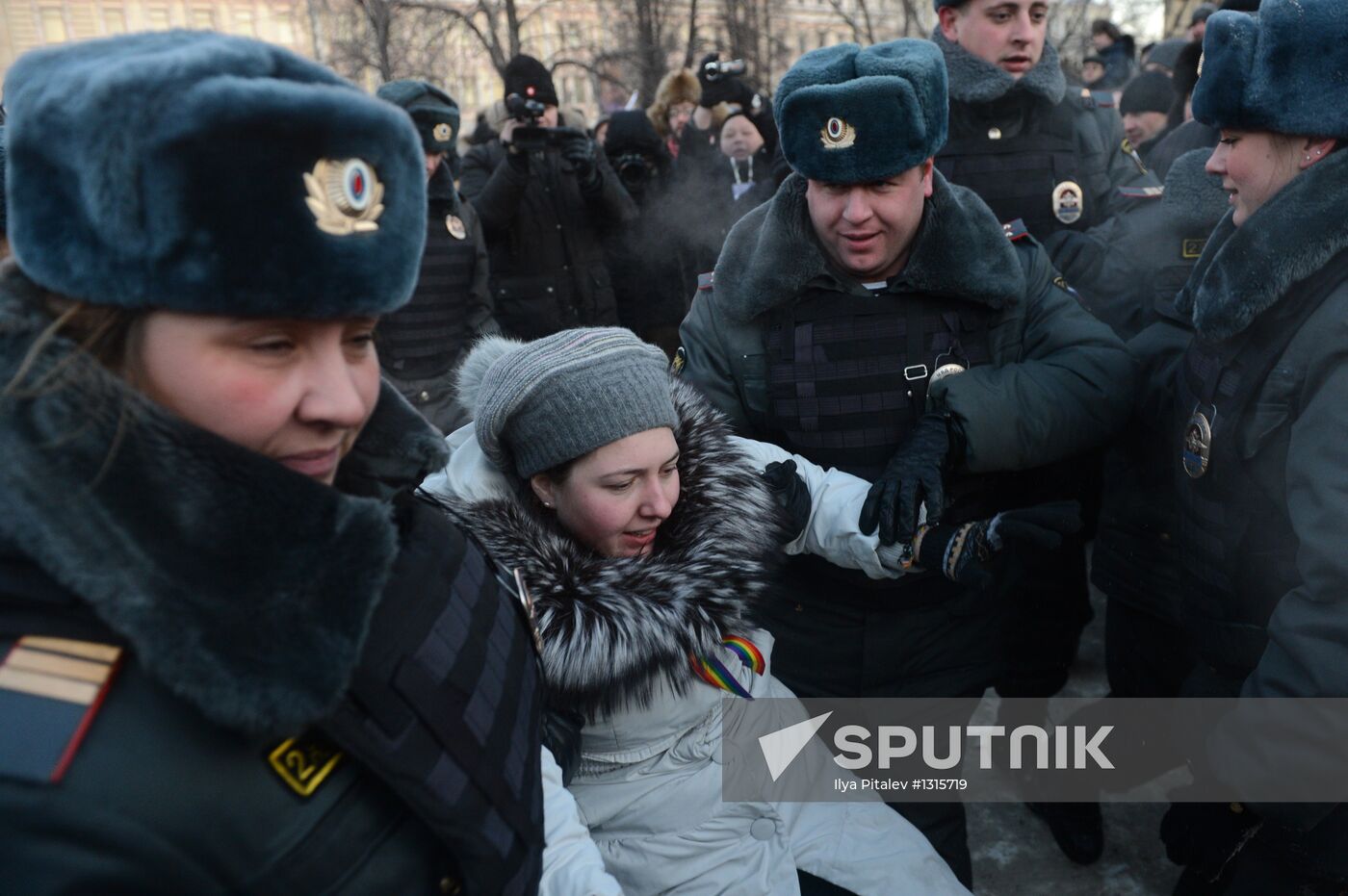 Freedom march in Moscow