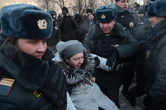 Freedom march in Moscow