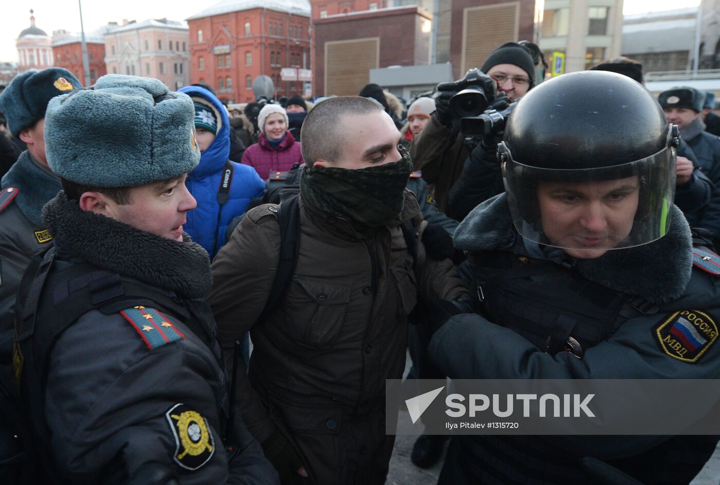 Freedom march in Moscow