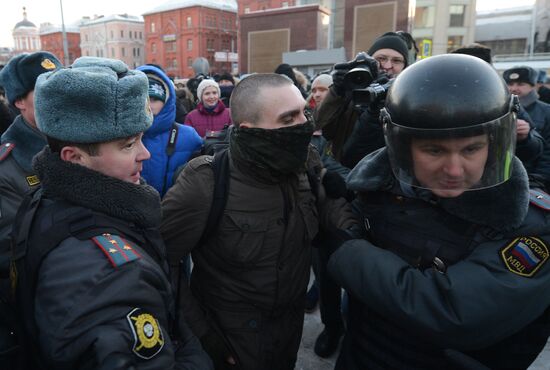 Freedom march in Moscow