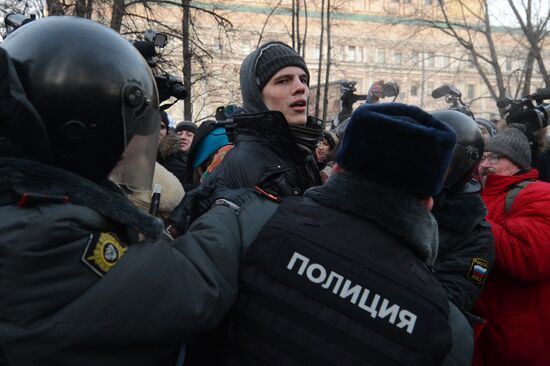 "Freedom March" in Moscow