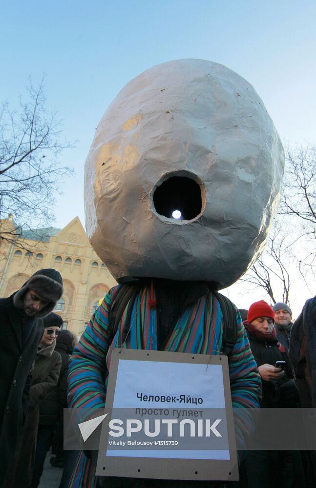 "Freedom March" in Moscow