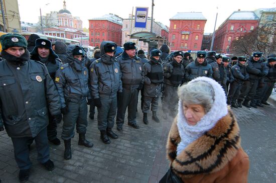 "Freedom March" in Moscow