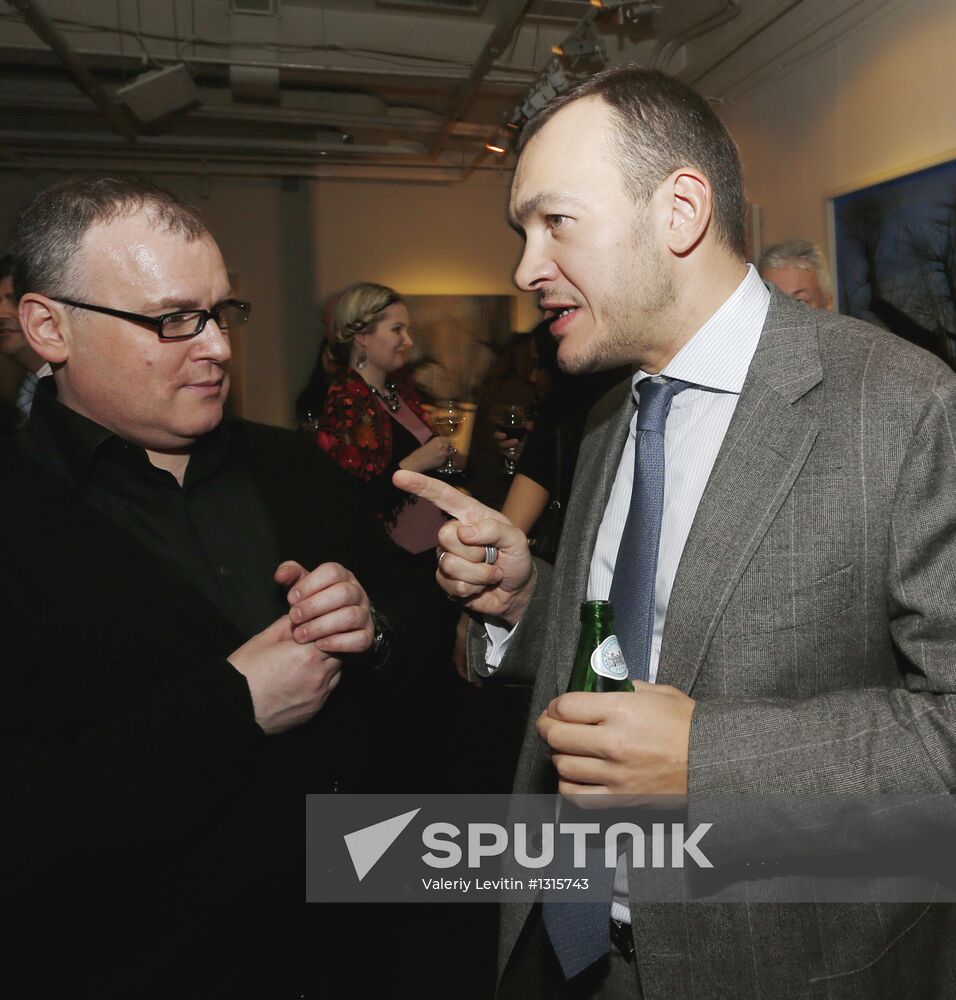 Opening of Alexandra Vertinskaya's exhibition "Partly Cloudy"