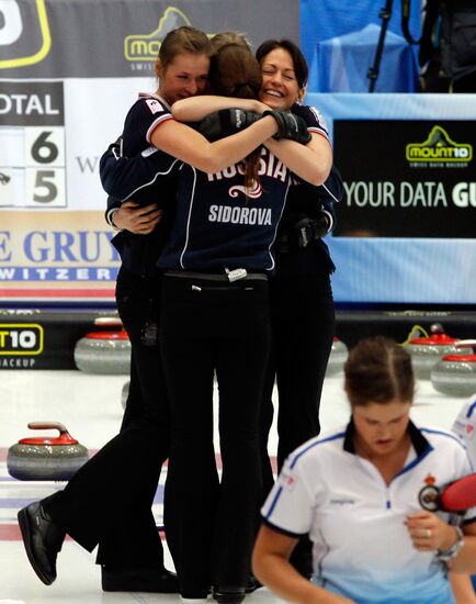 European Curling Championships. Day 9