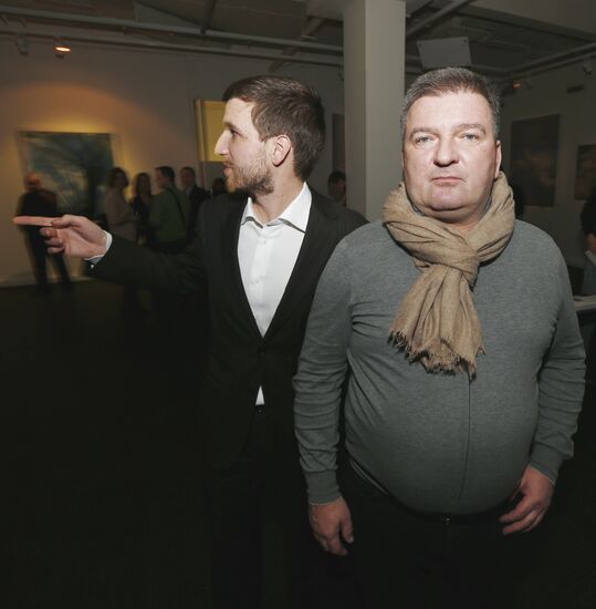 Opening of Alexandra Vertinskaya's exhibition "Partly Cloudy"