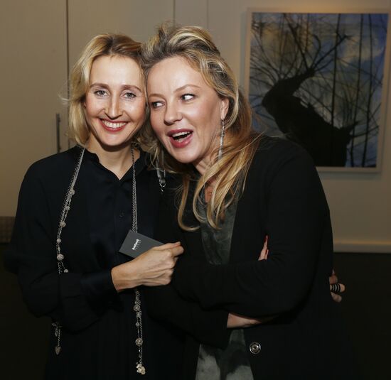 Opening of Alexandra Vertinskaya's exhibition "Partly Cloudy"