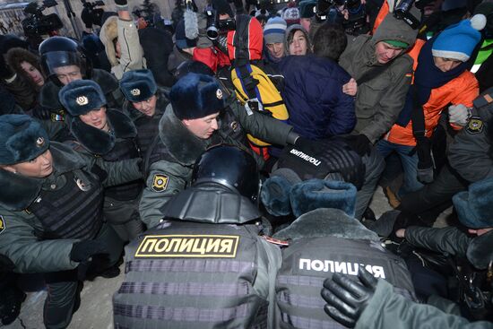 "Freedom March" in Moscow