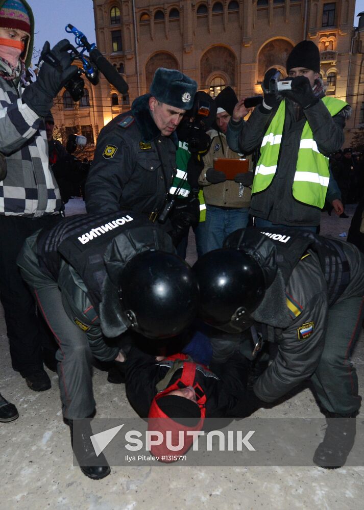 "Freedom March" in Moscow