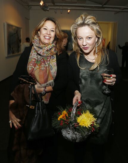 Opening of Alexandra Vertinskaya's exhibition "Partly Cloudy"