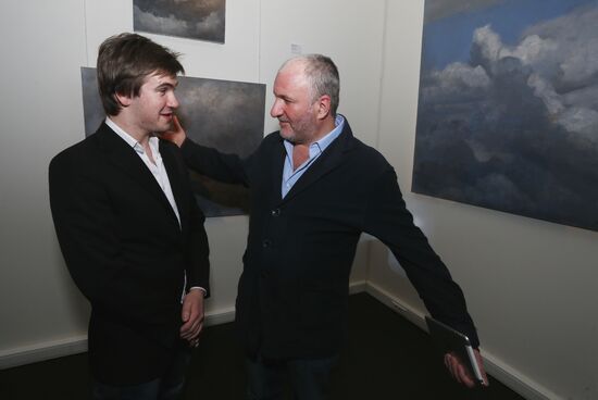 Opening of Alexandra Vertinskaya's exhibtion "Partly Cloudy"