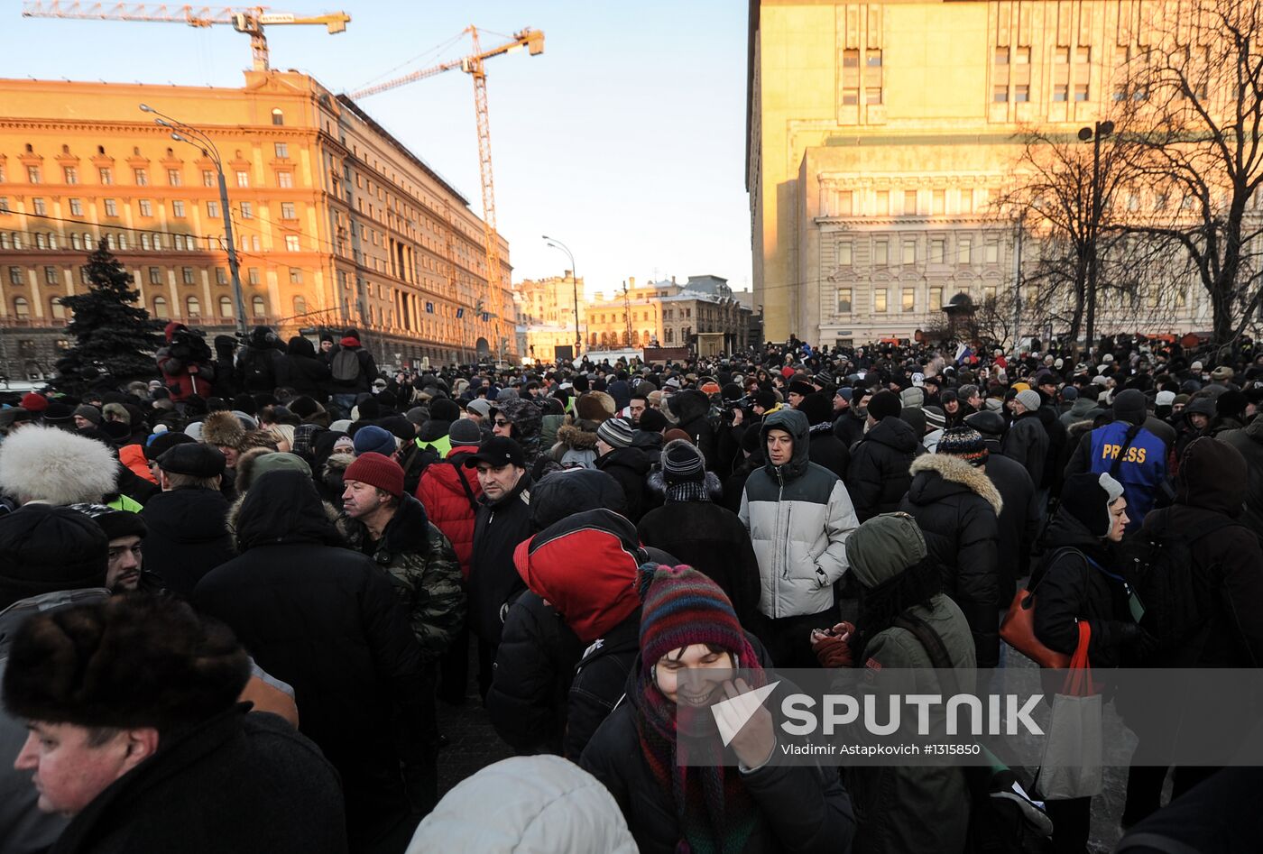 "Freedom March" in Moscow