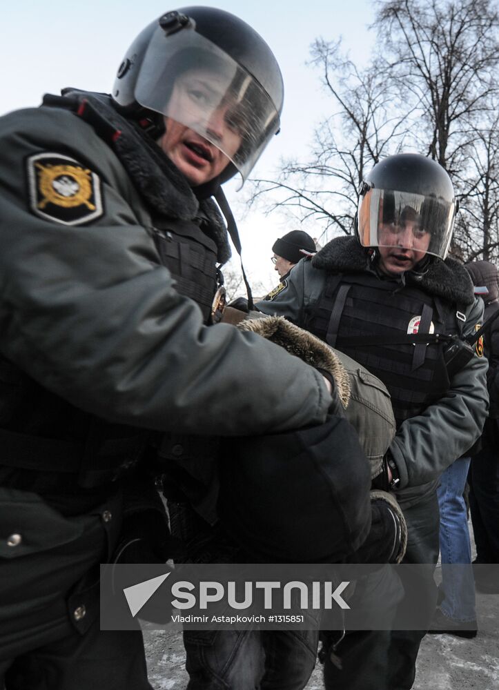 "Freedom March" in Moscow