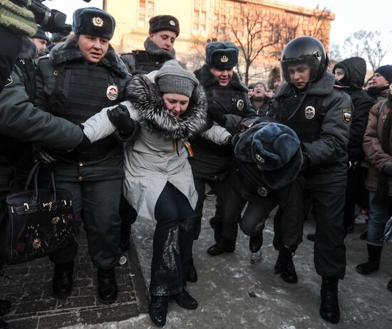 "Freedom March" in Moscow