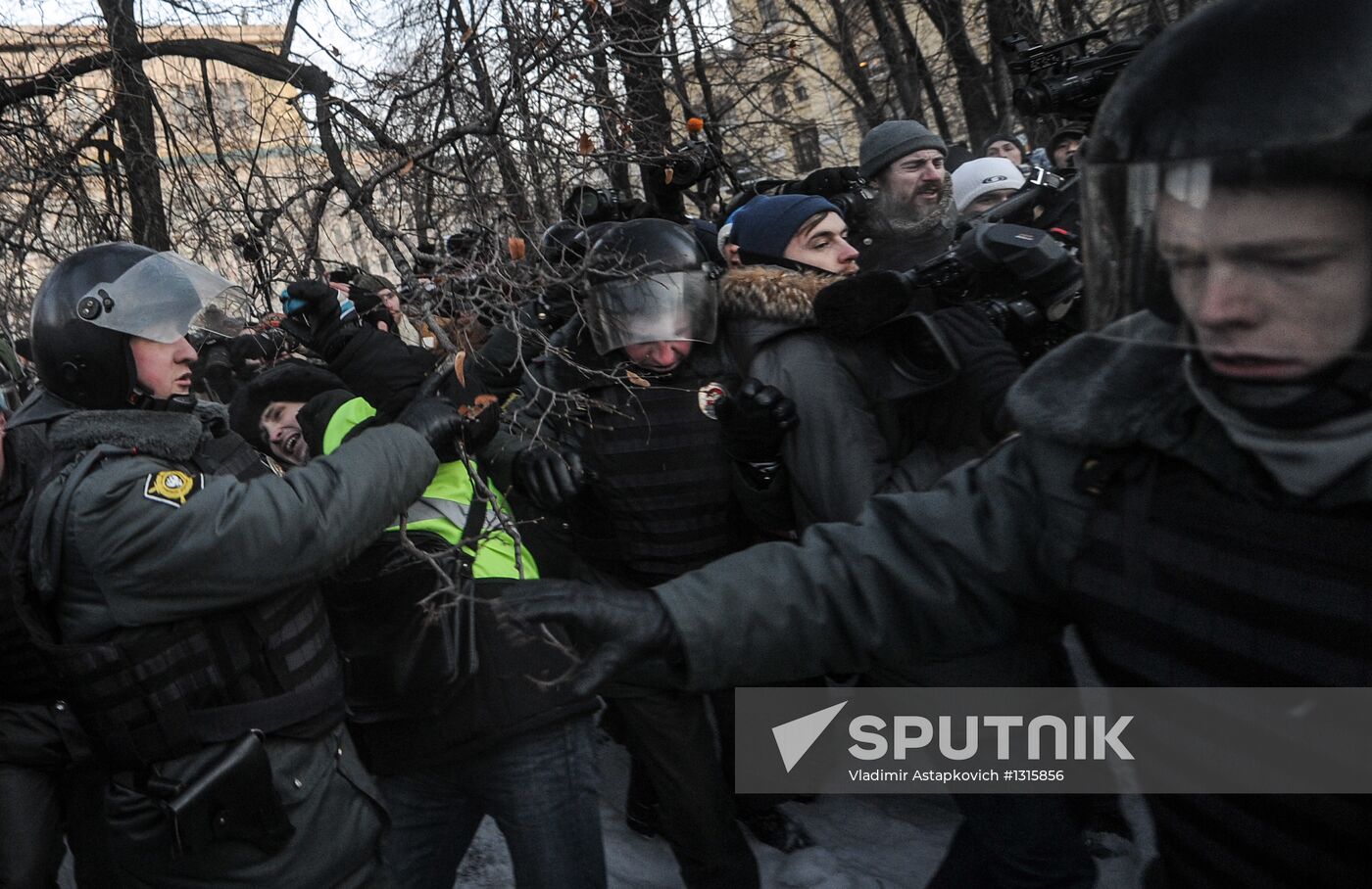 "Freedom March" in Moscow