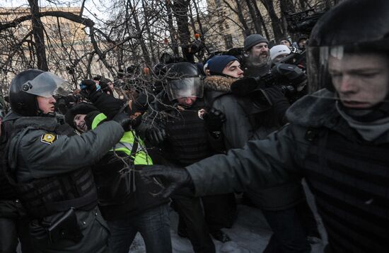 "Freedom March" in Moscow