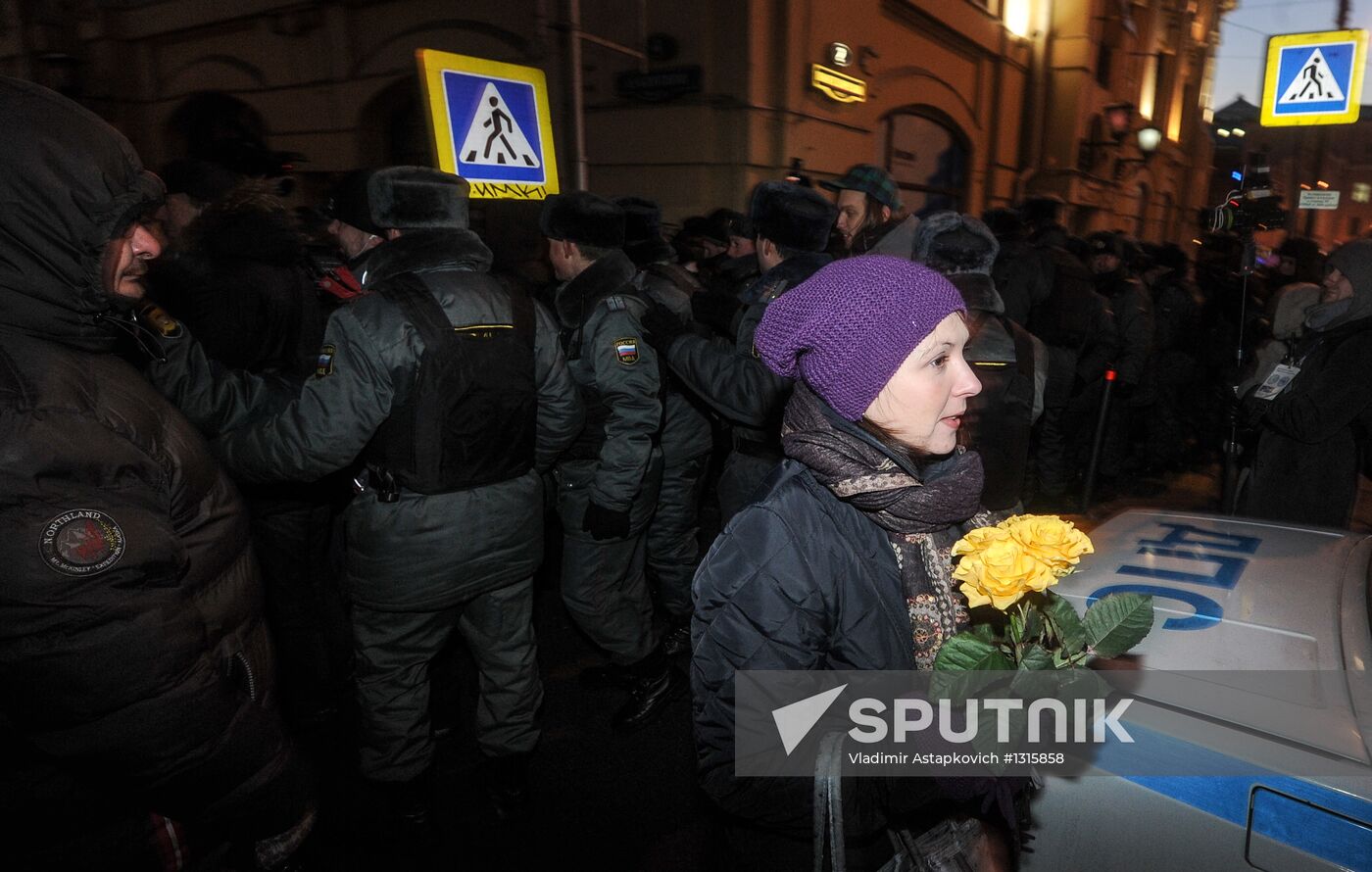 "Freedom March" in Moscow