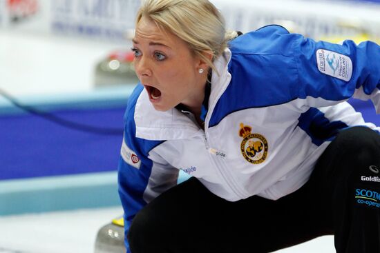 Scottish curler Anna Sloan