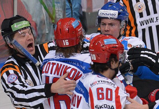 Channel One Cup. Russia vs. Finland