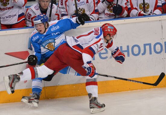 Ice Hockey. Channel One Cup. Russia vs. Finland