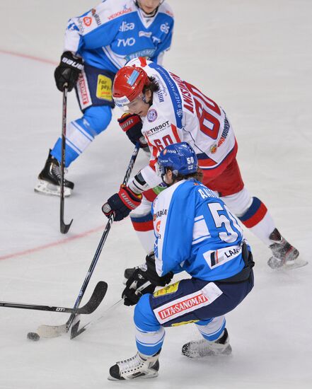 Ice Hockey. Channel One Cup. Russia vs. Finland