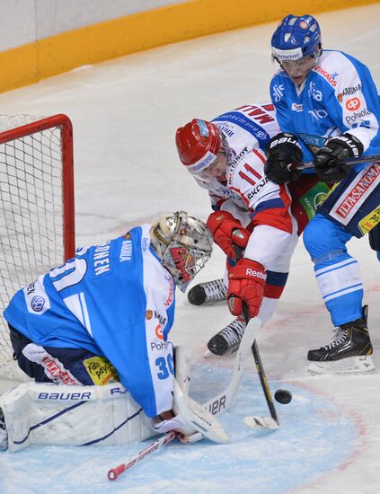 Ice Hockey. Channel One Cup. Russia vs. Finland