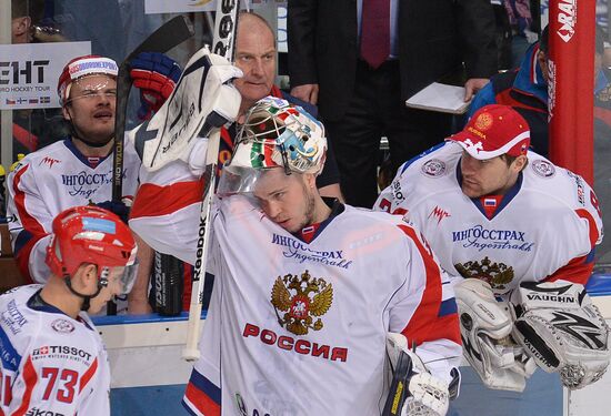 Channel One Cup. Russia vs. Finland