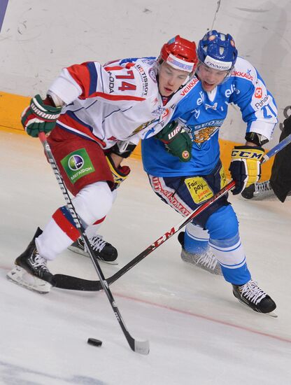 Channel One Cup. Russia vs. Finland